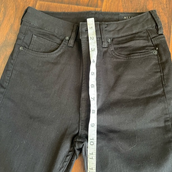 Allsaints Stilt Jet Black Skinny Jeans - Picture 14 of 16